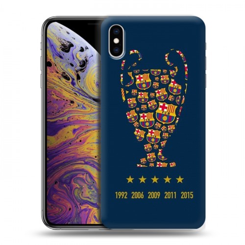 Дизайнерский силиконовый чехол для Iphone Xs Max