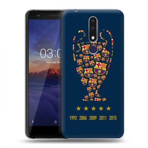 Дизайнерский силиконовый чехол для Nokia 3.1 Plus