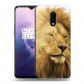 Дизайнерский пластиковый чехол для OnePlus 7 Львы