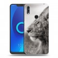 Дизайнерский силиконовый чехол для Alcatel 5V Львы