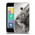 Дизайнерский пластиковый чехол для Nokia Lumia 530 Львы