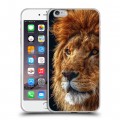 Дизайнерский силиконовый чехол для Iphone 6 Plus/6s Plus Львы