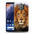 Дизайнерский силиконовый чехол для Nokia 9 PureView Львы