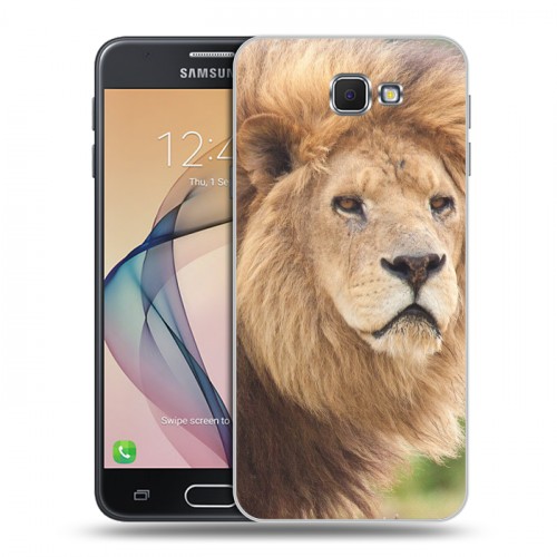 Дизайнерский пластиковый чехол для Samsung Galaxy J5 Prime Львы