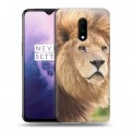 Дизайнерский пластиковый чехол для OnePlus 7 Львы