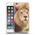 Дизайнерский силиконовый чехол для Iphone 6 Plus/6s Plus Львы