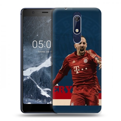 Дизайнерский пластиковый чехол для Nokia 5.1