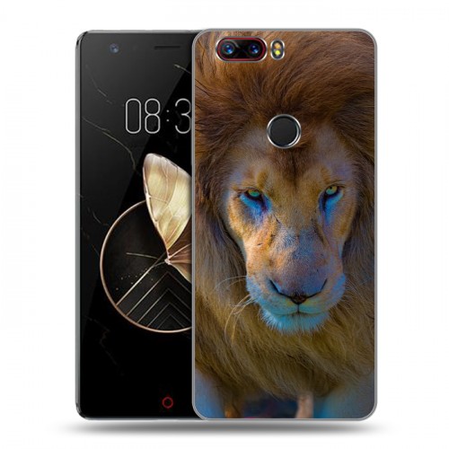 Дизайнерский пластиковый чехол для ZTE Nubia Z17 Львы