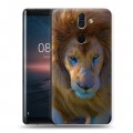 Дизайнерский силиконовый чехол для Nokia 8 Sirocco Львы