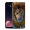 Дизайнерский пластиковый чехол для Meizu 15 Plus Львы