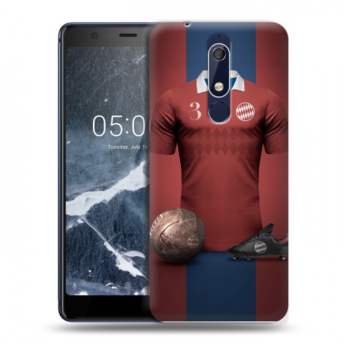 Дизайнерский пластиковый чехол для Nokia 5.1