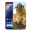 Дизайнерский силиконовый чехол для Nokia 9 PureView Львы