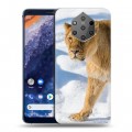 Дизайнерский силиконовый чехол для Nokia 9 PureView Львы