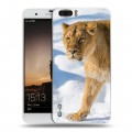 Дизайнерский пластиковый чехол для Huawei Honor 6 Plus Львы