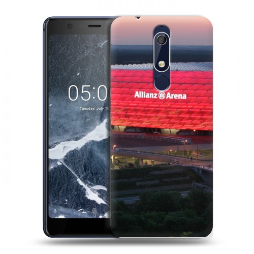 Дизайнерский пластиковый чехол для Nokia 5.1