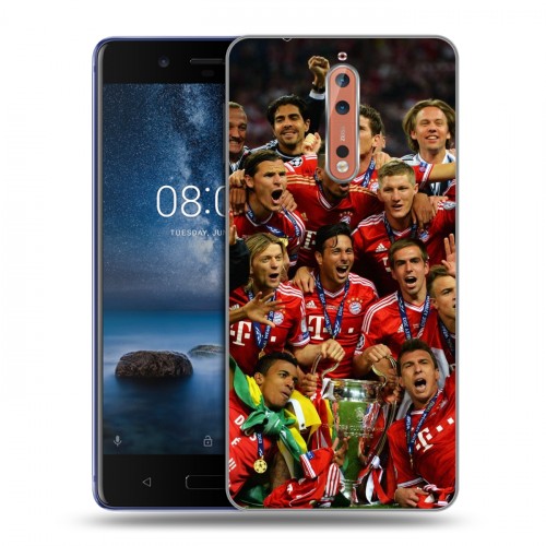 Дизайнерский пластиковый чехол для Nokia 8