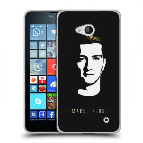 Дизайнерский силиконовый чехол для Microsoft Lumia 640