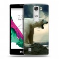 Дизайнерский пластиковый чехол для LG G4c Медведи