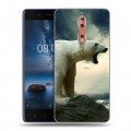 Дизайнерский пластиковый чехол для Nokia 8 Медведи