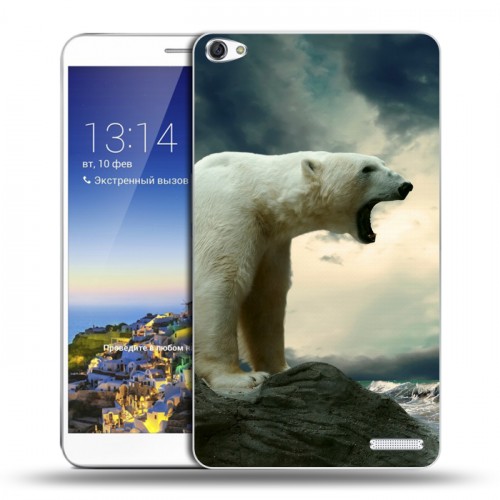Дизайнерский пластиковый чехол для Huawei MediaPad X1 7.0 Медведи