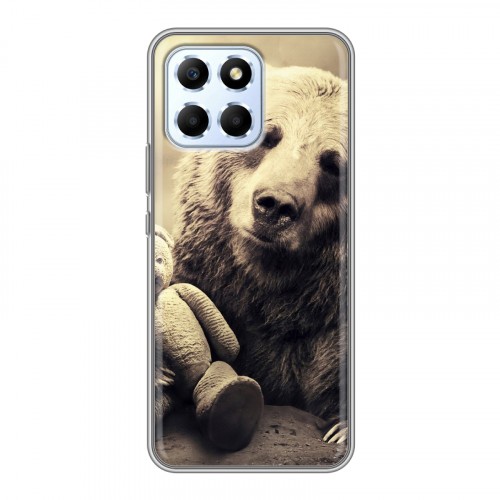 Дизайнерский пластиковый чехол для Huawei Honor X6 Медведи