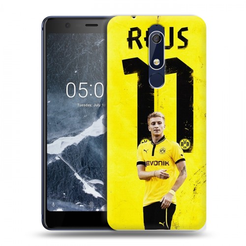 Дизайнерский пластиковый чехол для Nokia 5.1