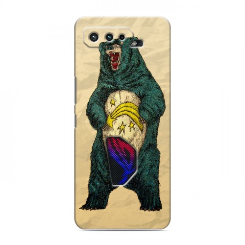Дизайнерский силиконовый чехол для ASUS ROG Phone 5 Медведи