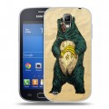 Дизайнерский пластиковый чехол для Samsung Galaxy S4 Active Медведи