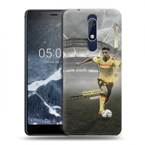 Дизайнерский пластиковый чехол для Nokia 5.1