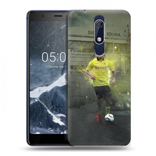 Дизайнерский пластиковый чехол для Nokia 5.1