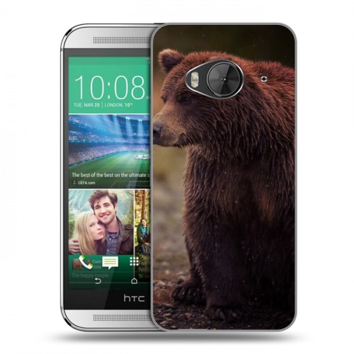 Дизайнерский силиконовый чехол для HTC One ME Медведи
