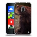 Дизайнерский пластиковый чехол для Nokia Lumia 620 Медведи