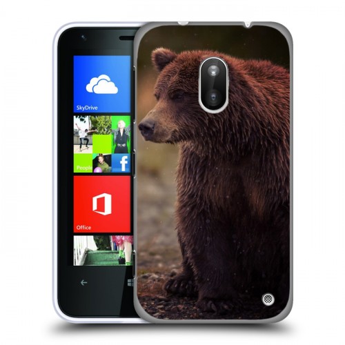 Дизайнерский пластиковый чехол для Nokia Lumia 620 Медведи