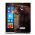 Дизайнерский пластиковый чехол для Microsoft Lumia 435 Медведи