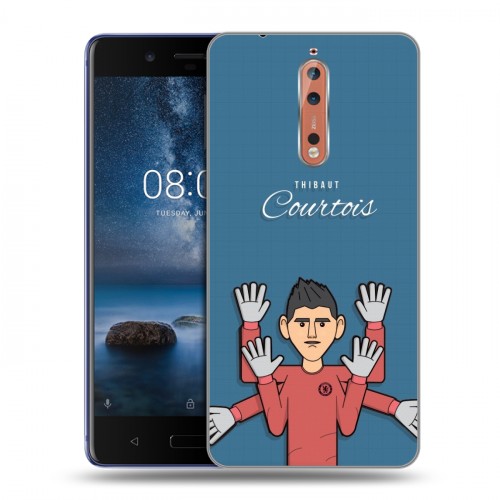 Дизайнерский пластиковый чехол для Nokia 8