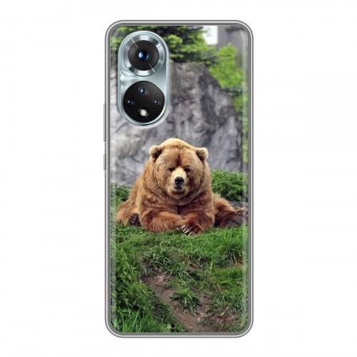 Дизайнерский силиконовый чехол для Huawei Honor 50 Медведи