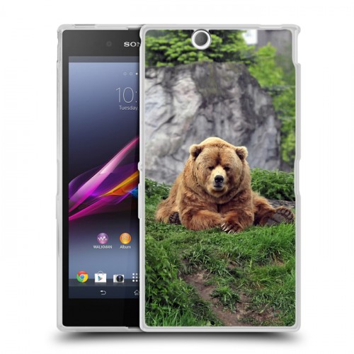 Дизайнерский пластиковый чехол для Sony Xperia Z Ultra  Медведи