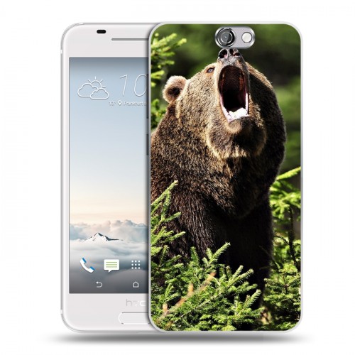 Дизайнерский силиконовый чехол для HTC One A9 Медведи