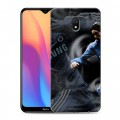 Дизайнерский силиконовый с усиленными углами чехол для Xiaomi RedMi 8A