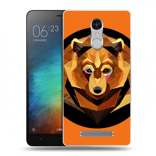 Дизайнерский пластиковый чехол для Xiaomi RedMi Note 3 Медведи