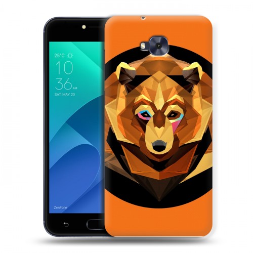 Дизайнерский пластиковый чехол для ASUS ZenFone 4 Selfie Медведи