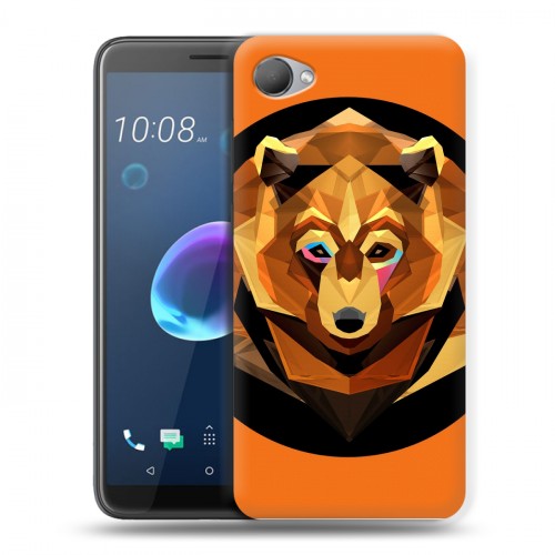 Дизайнерский пластиковый чехол для HTC Desire 12 Медведи