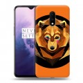 Дизайнерский пластиковый чехол для OnePlus 7 Медведи