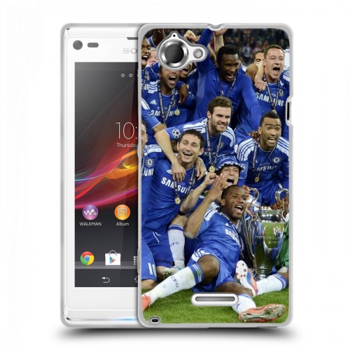 Дизайнерский пластиковый чехол для Sony Xperia L