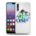 Дизайнерский силиконовый с усиленными углами чехол для Huawei P20 Pro