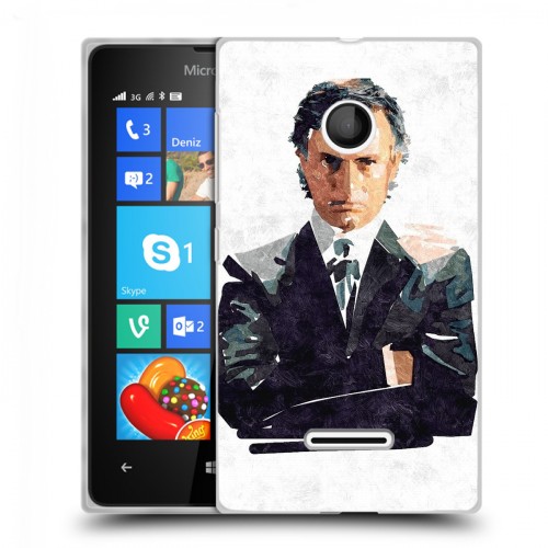 Дизайнерский пластиковый чехол для Microsoft Lumia 435