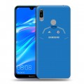 Дизайнерский пластиковый чехол для Huawei Y6 (2019)