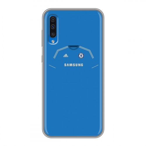 Дизайнерский силиконовый с усиленными углами чехол для Samsung Galaxy A50