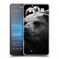 Дизайнерский пластиковый чехол для Microsoft Lumia 950 Медведи