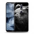 Дизайнерский силиконовый чехол для Nokia 6.1 Plus Медведи